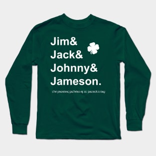 St Patrick's Day - Founding Fathers Long Sleeve T-Shirt